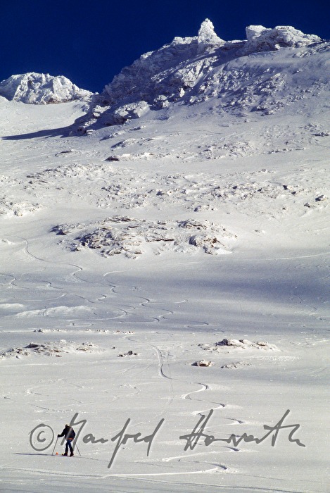 Mölltaler Gletscher, ski mountaineer