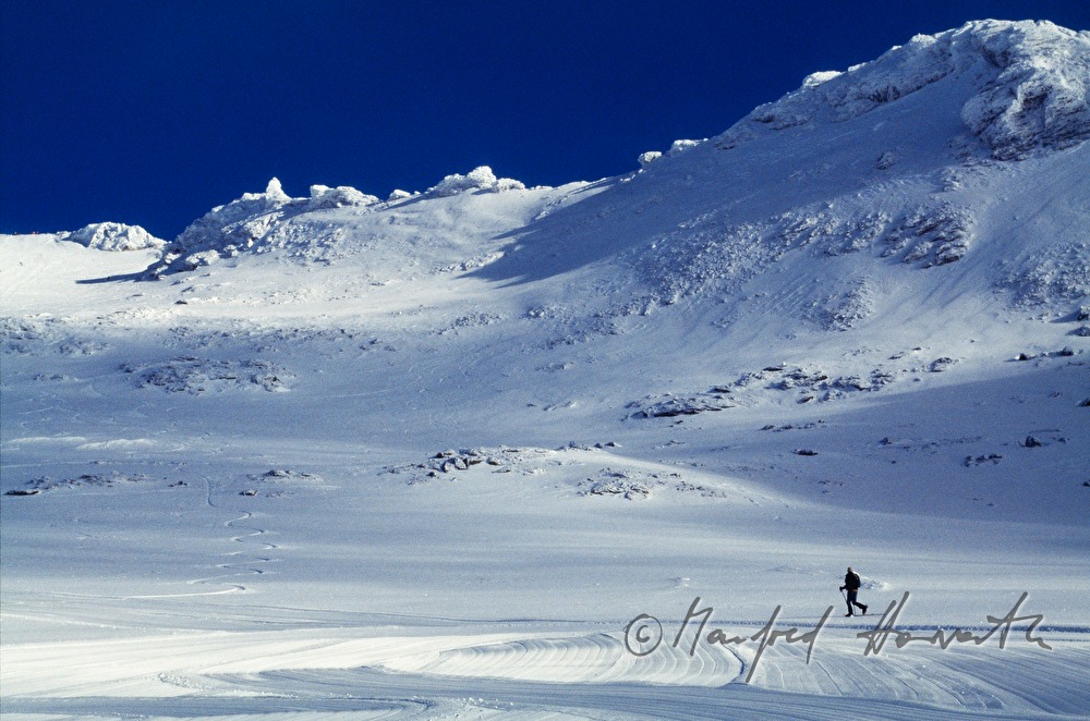 Mölltaler Gletscher, ski mountaineer