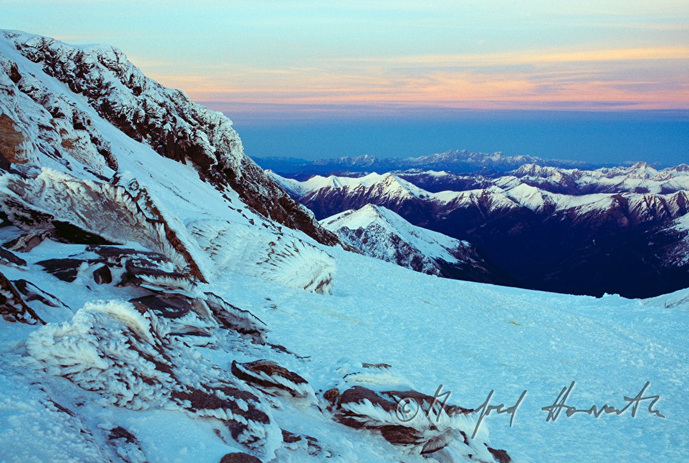 view from Schareck to Sportgastein (Salzburg)
