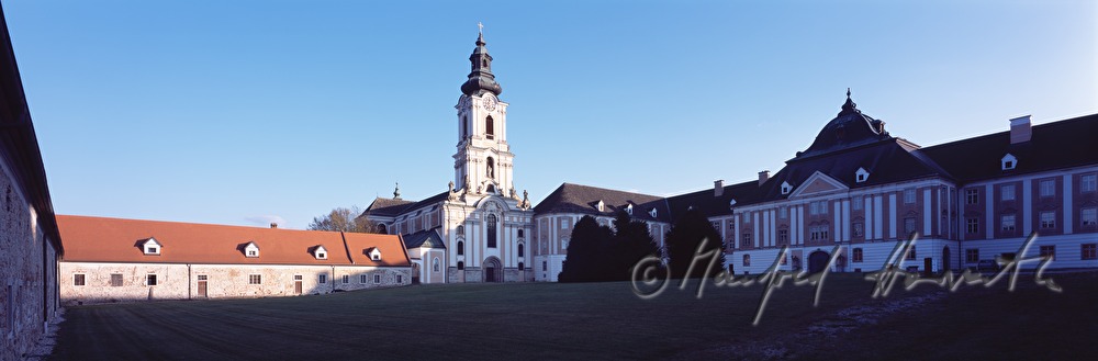 courtyard of Monastery Wilhering