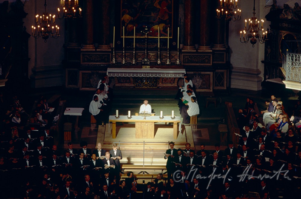 concert during the Salzburger Festspiele
