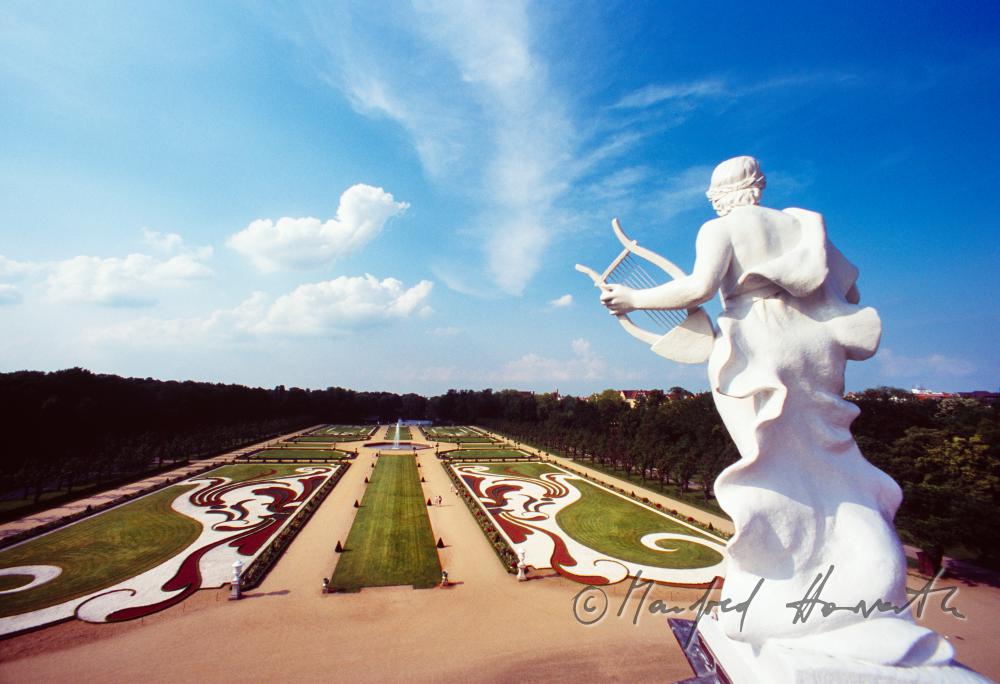 park of the Castle Charlottenburg