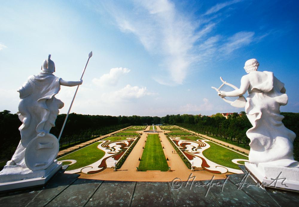 park of the Castle Charlottenburg