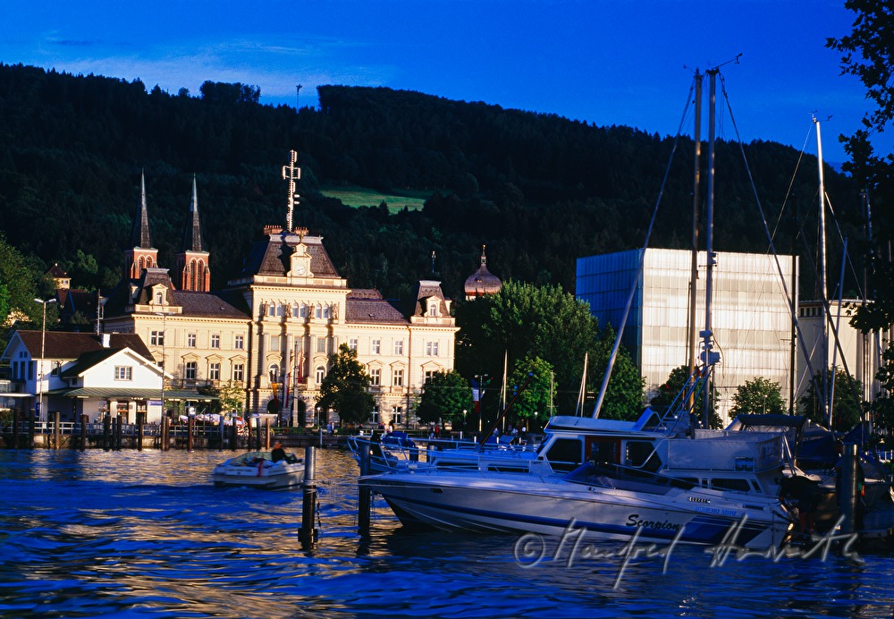Lake Promenade, harbour and  Lake Constance