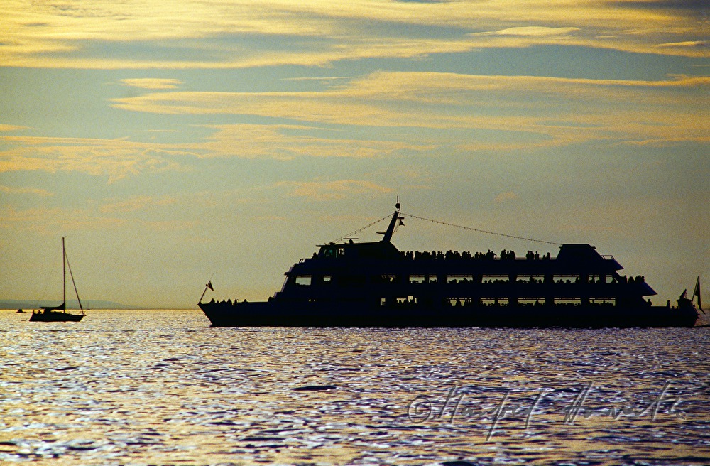 ferryboat on the Lake Constance