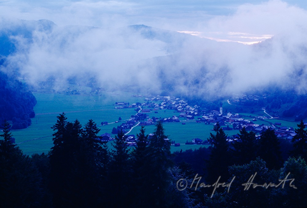 Bizau, after a  thunderstorm