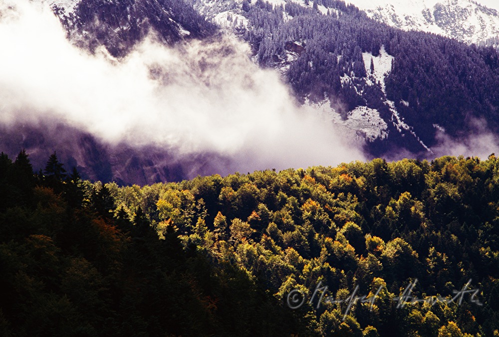 Kanisfluh, after a thunderstorm