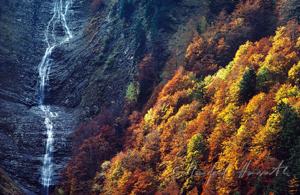 waterfall near Zuers
