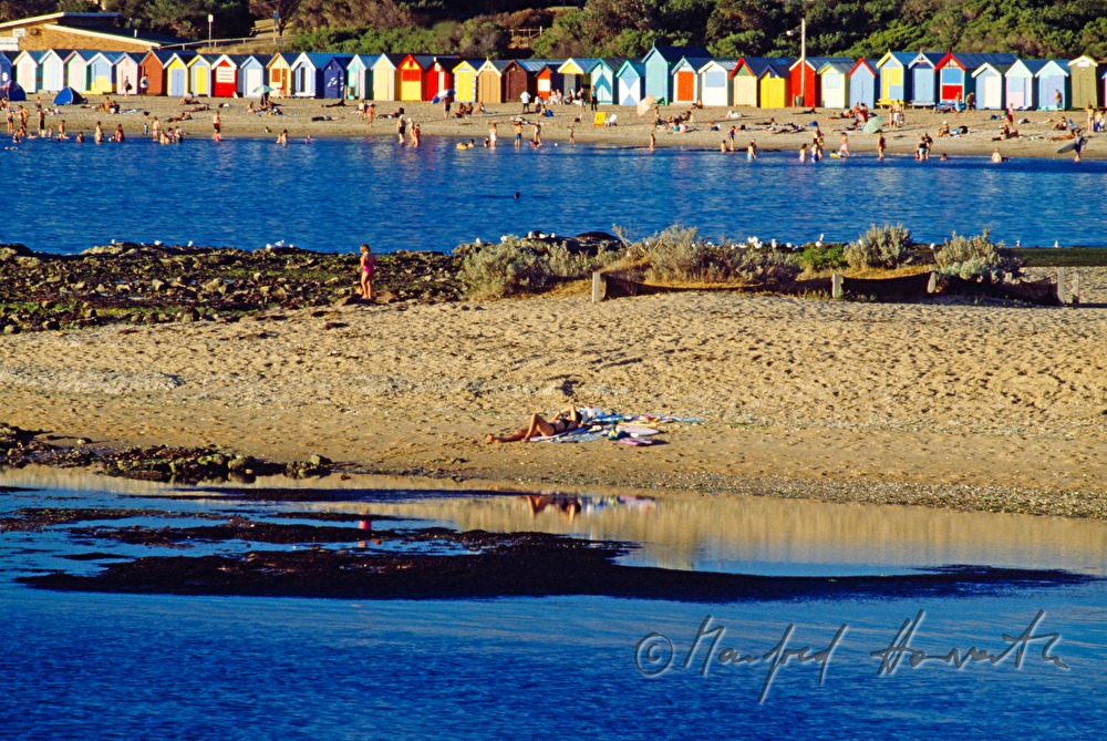 bathing fun in the suburb