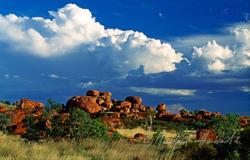 rock formation near Tennant Creek