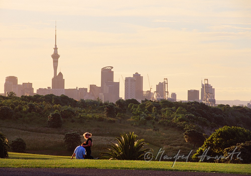 couple at the M J Savage Memorial Park