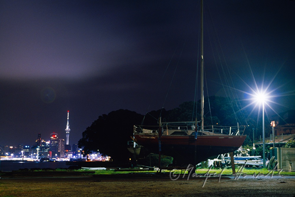 ship in the harbour of Devonport