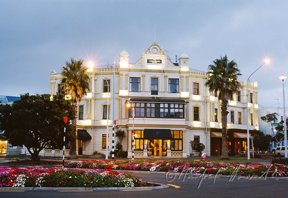 Esplanade Hotel on the promenade
