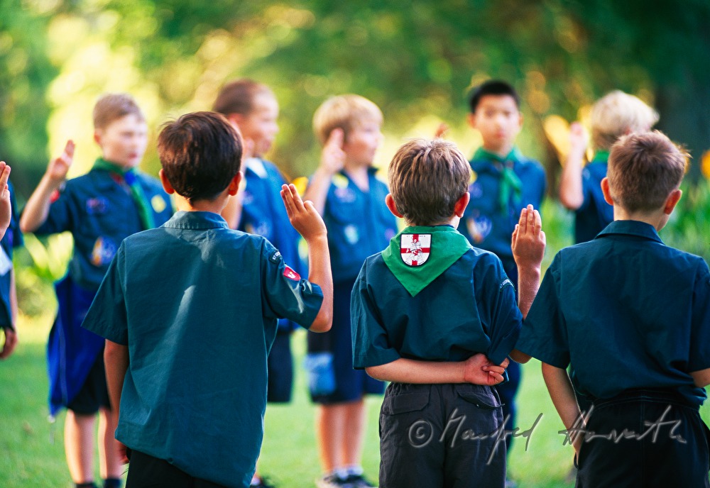 inauguration of boyscouts
