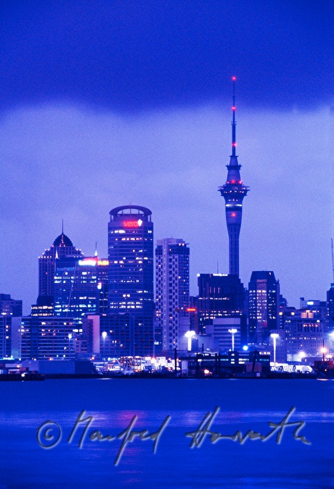 skyline with Sky Tower
