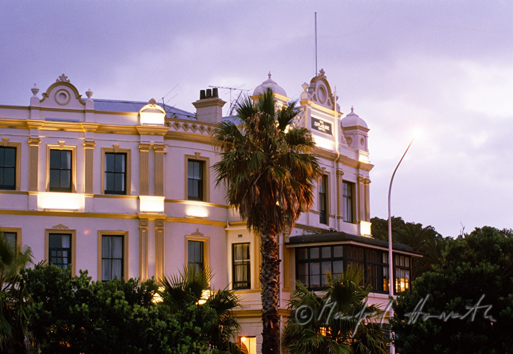 Esplanade Hotel on the promenade