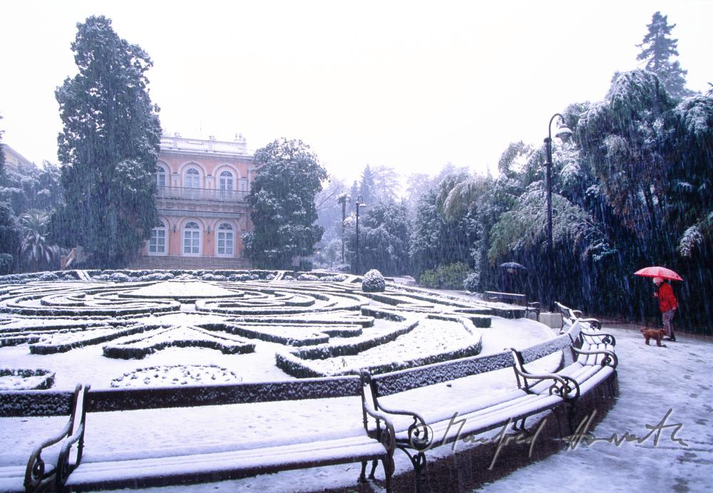 Villa Angiolina and Angiolina Park