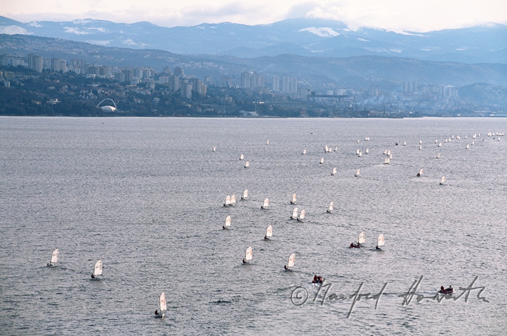 sailing regatta near Opatija