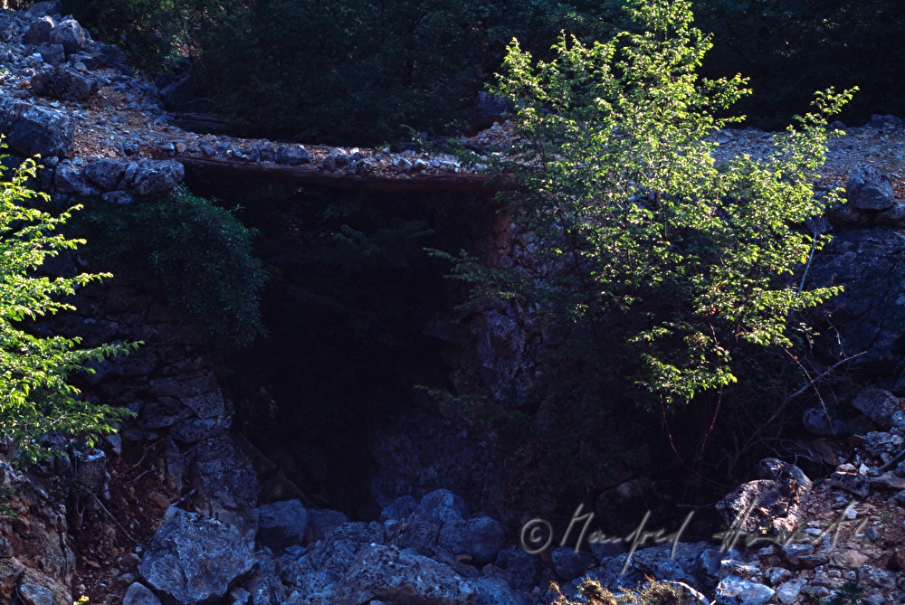 old bridge near the village Beli