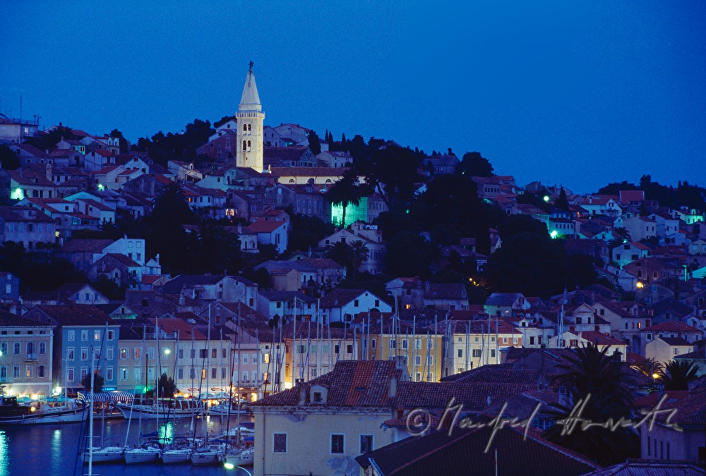 Mali Lošinj and marina in the harbour