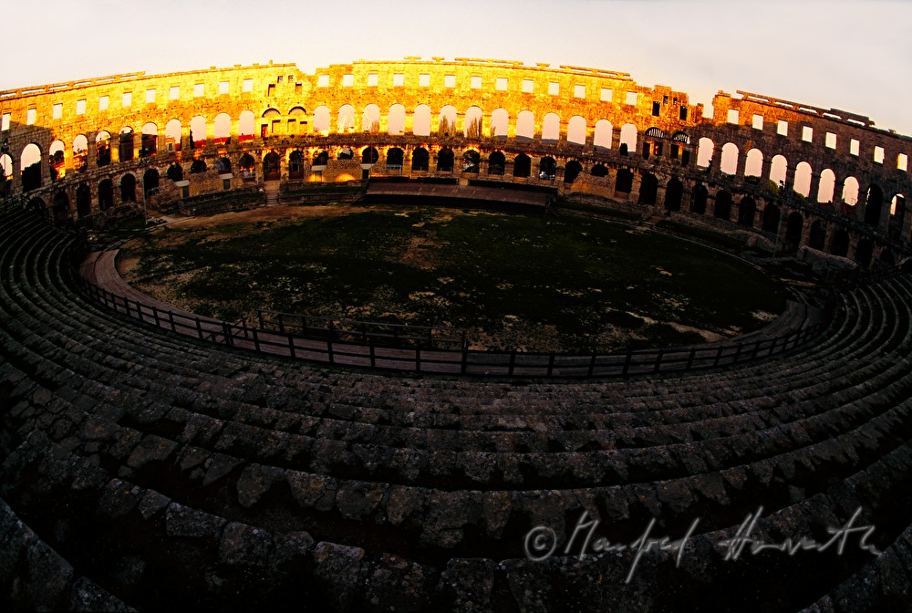 landmark: roman amphitheatre