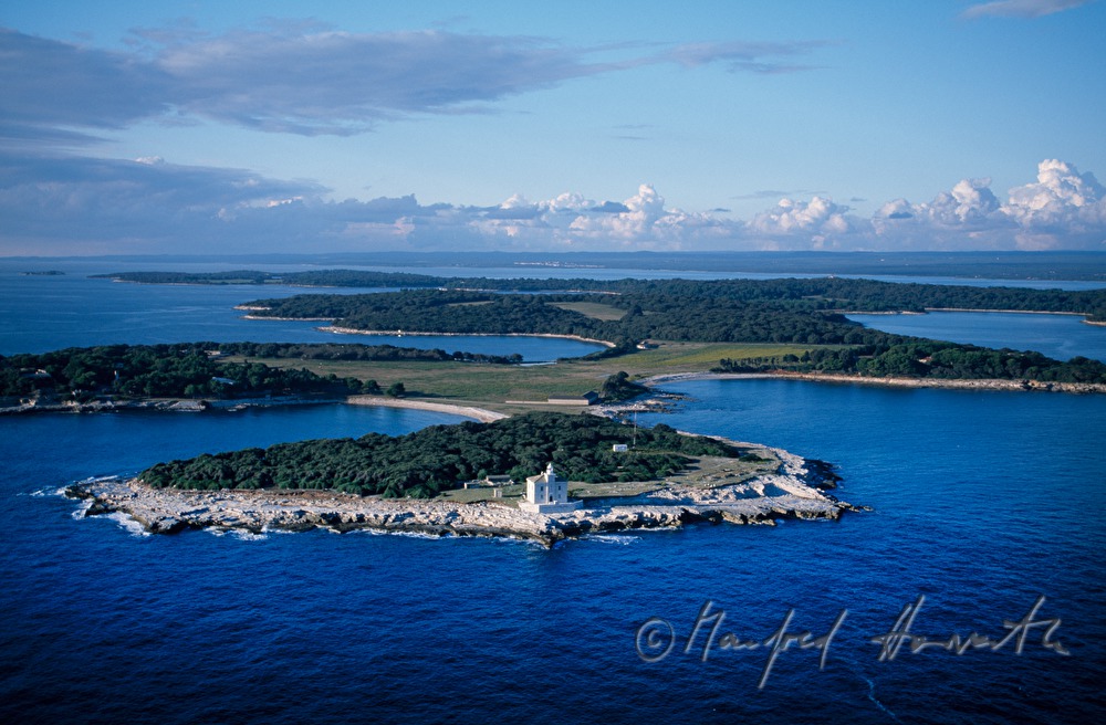 Brijuni-archipelago and light house