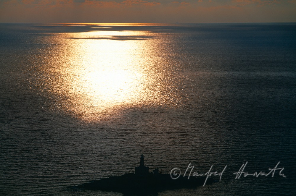 lighthouse Sveti Ivan - aerial view