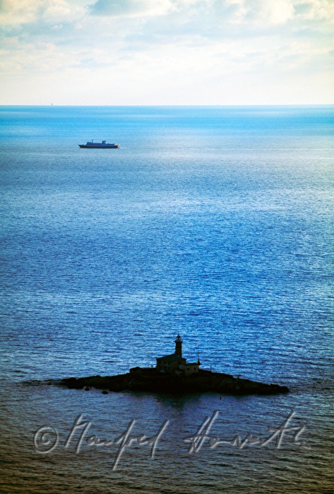 lighthouse Sveti Ivan - aerial view