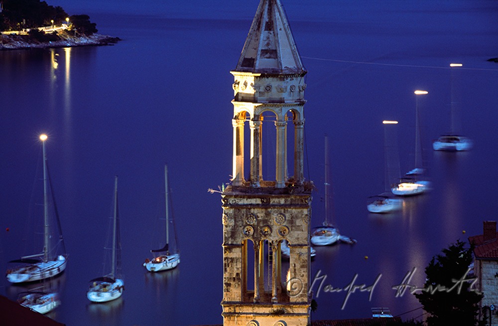 Church of Sveti Marko and ships