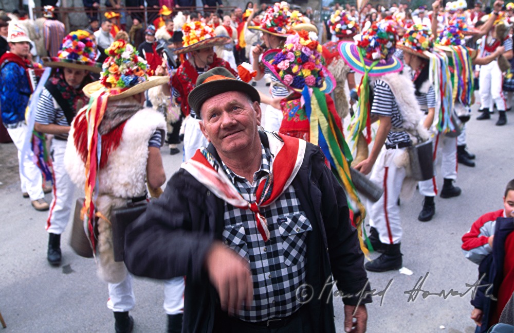 Master of ceremony of a carnival group.