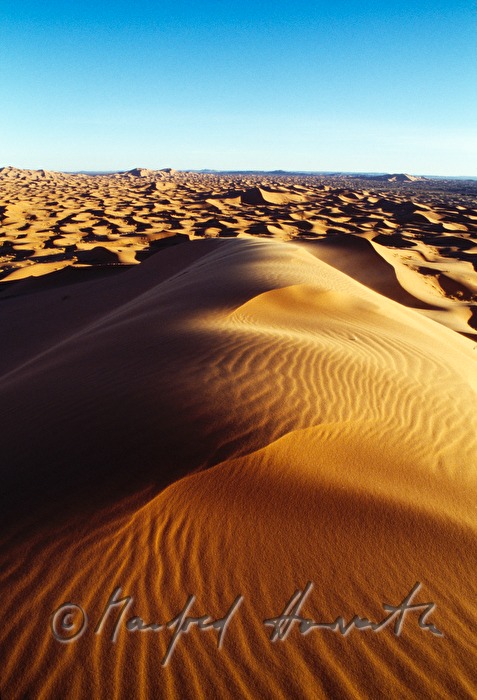 sand dunes at Erg Chebbi