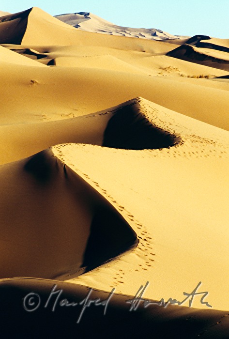 sand dunes at Erg Chebbi