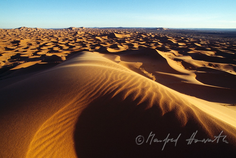 sand dunes at Erg Chebbi