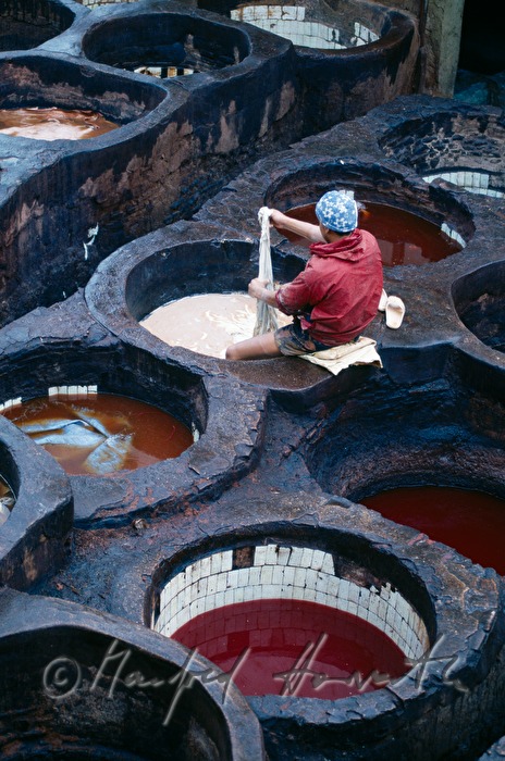 traditional tannery and dyeworks
