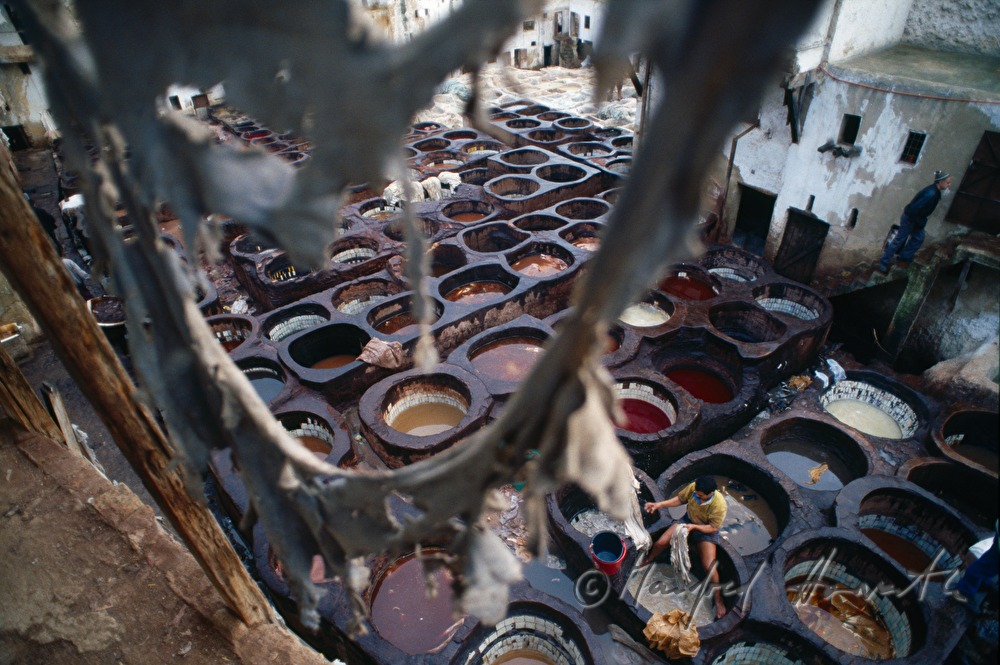 traditional tannery and dyeworks
