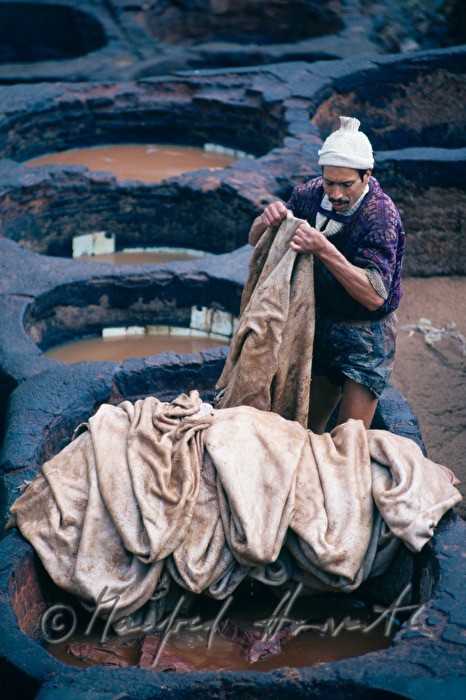 traditional tannery and dyeworks