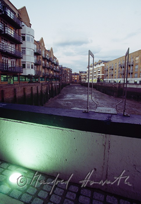 apartment houses on the Thames