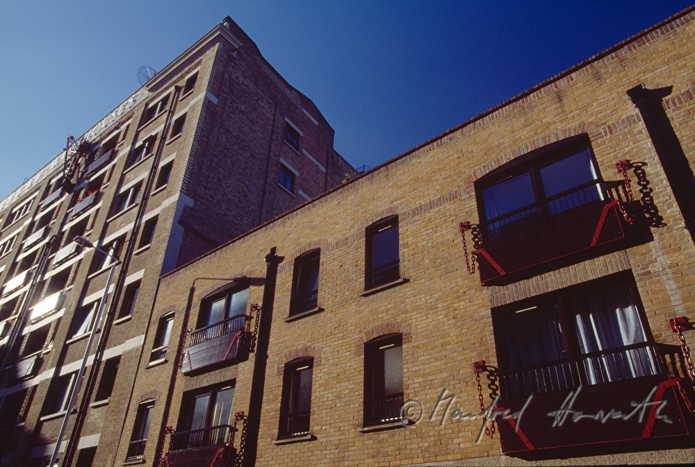 apartment building in the Gun Wharves