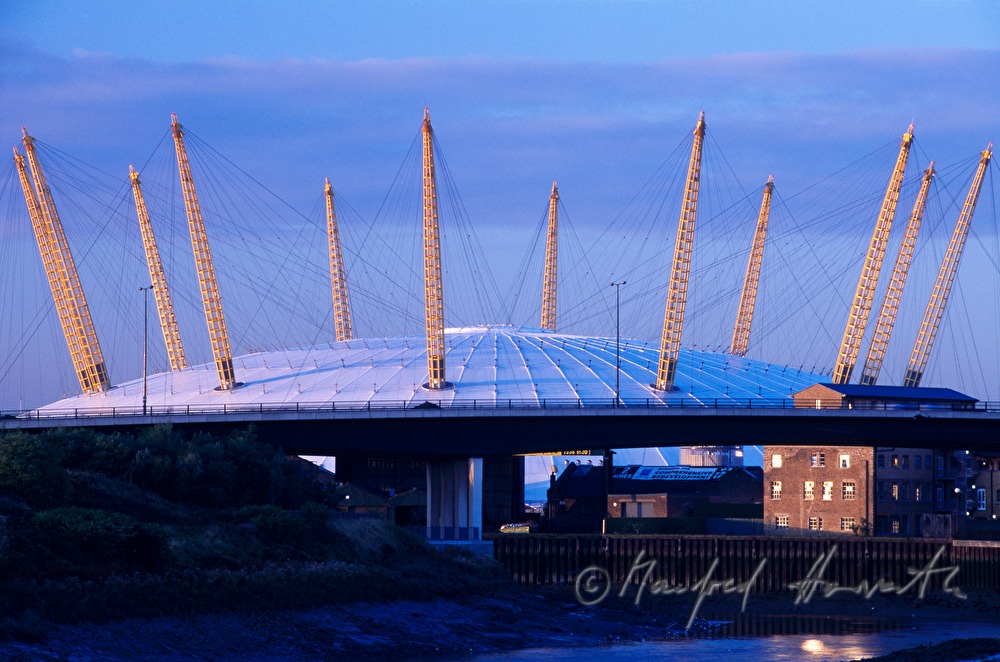 Millenium Dome and port