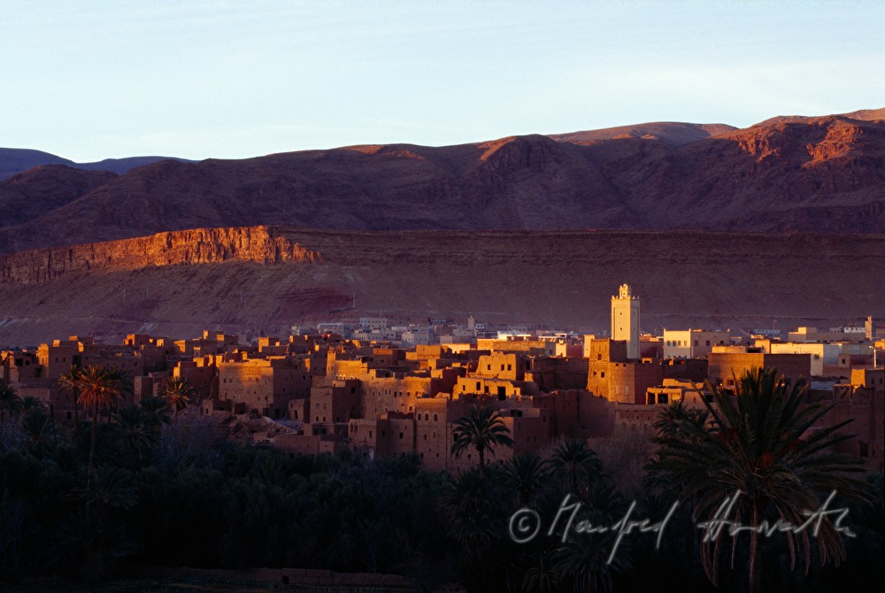 osis town Tinerhir in the Dades Valley