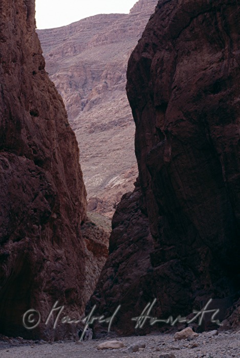 beginning of the gorge