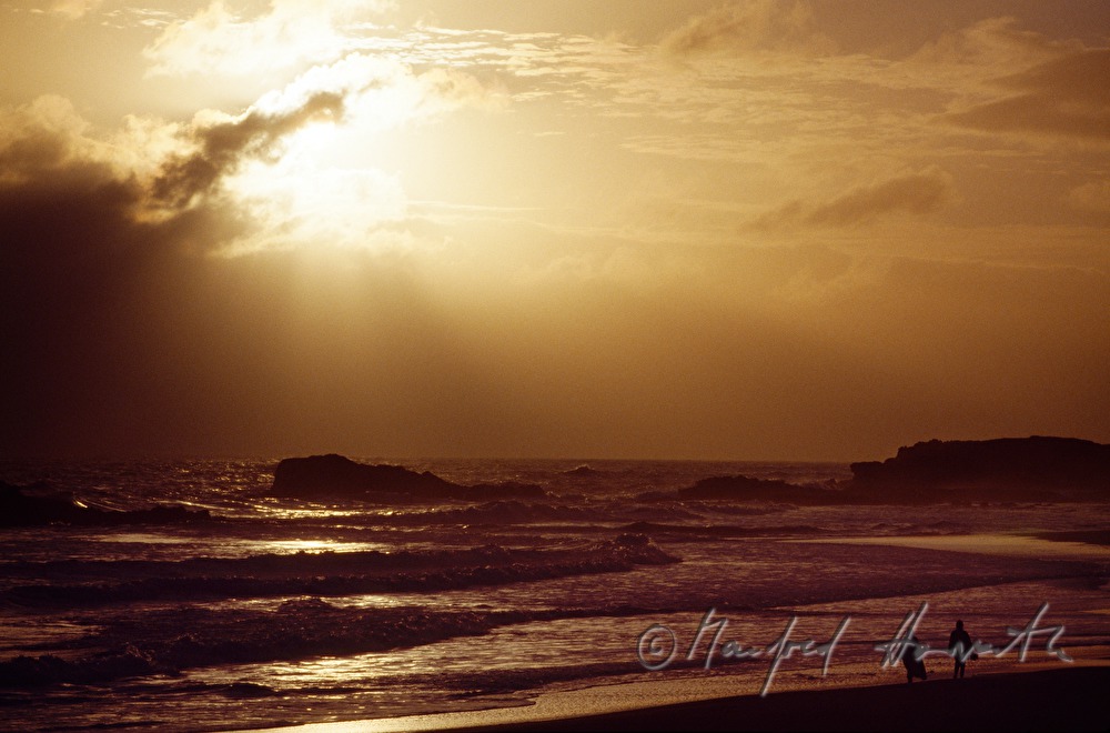 tempest over the Atlantic Ocean