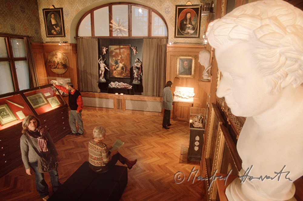 Mozart-bust in the Rollett Museum