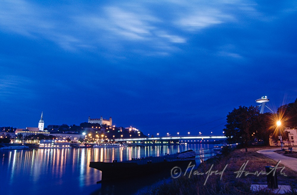 view from the New Bridge (Novy Most)