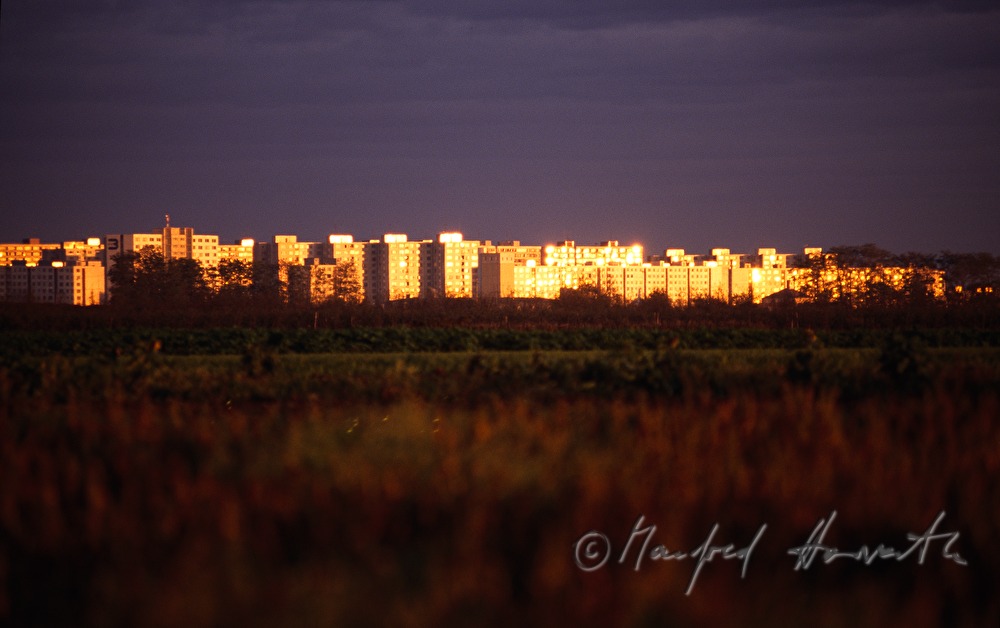 satellite town in the city district Petrzalka