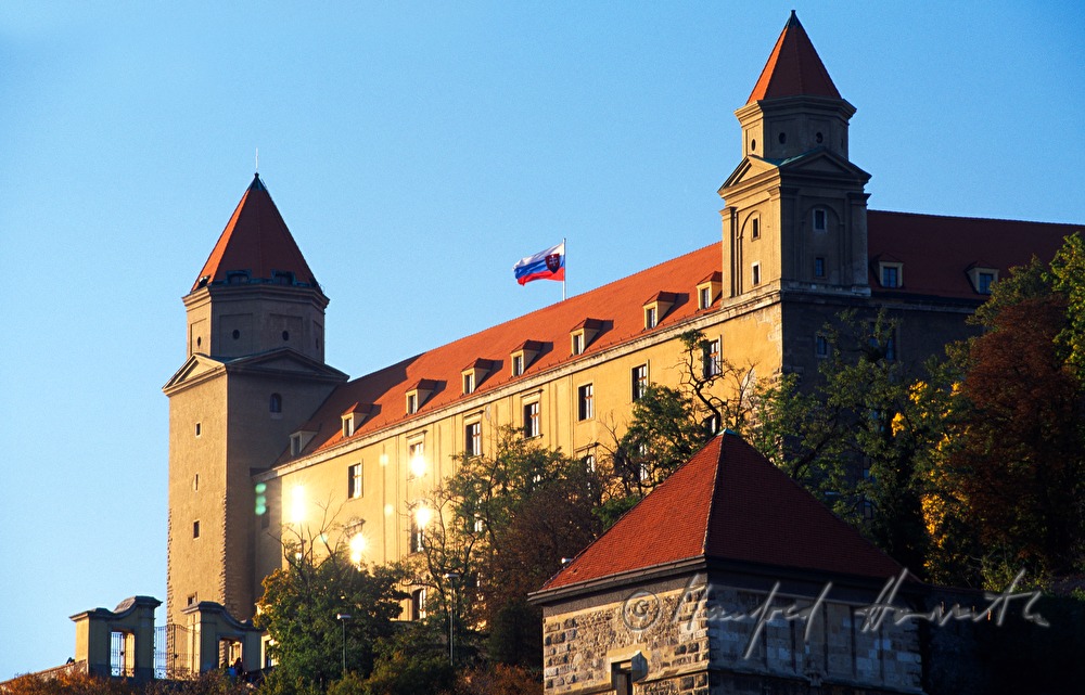 Bratislava Castle, view from the 