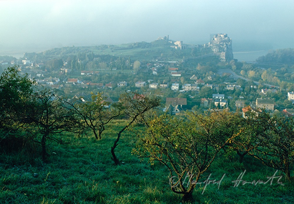 village and castle ruins Devin (Theben)