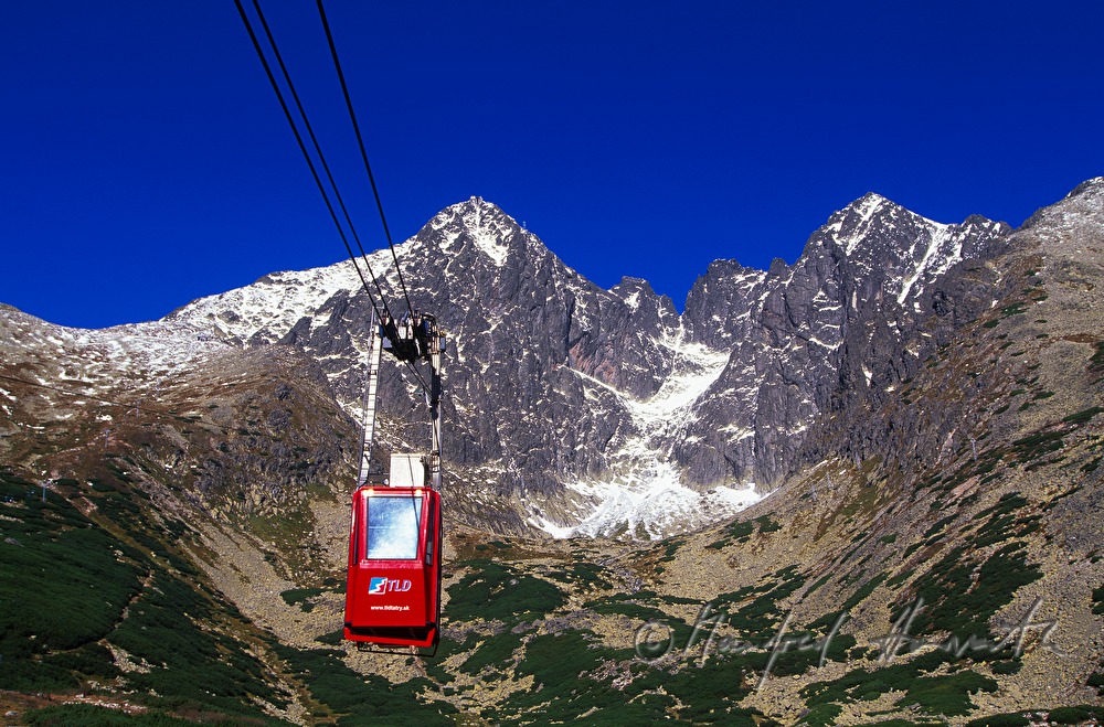 cable car to Lomnický peak