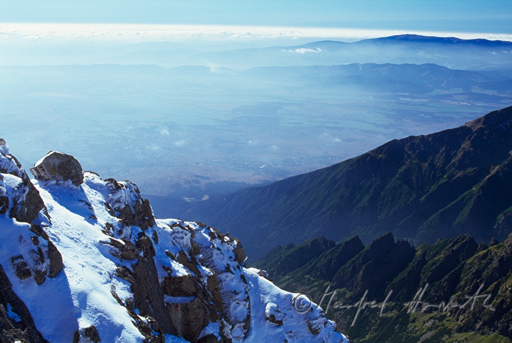view from Lomnický peak