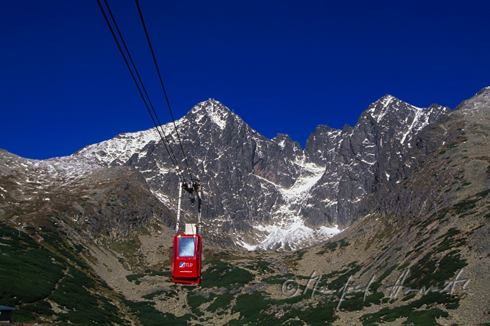 cable car to Lomnický peak